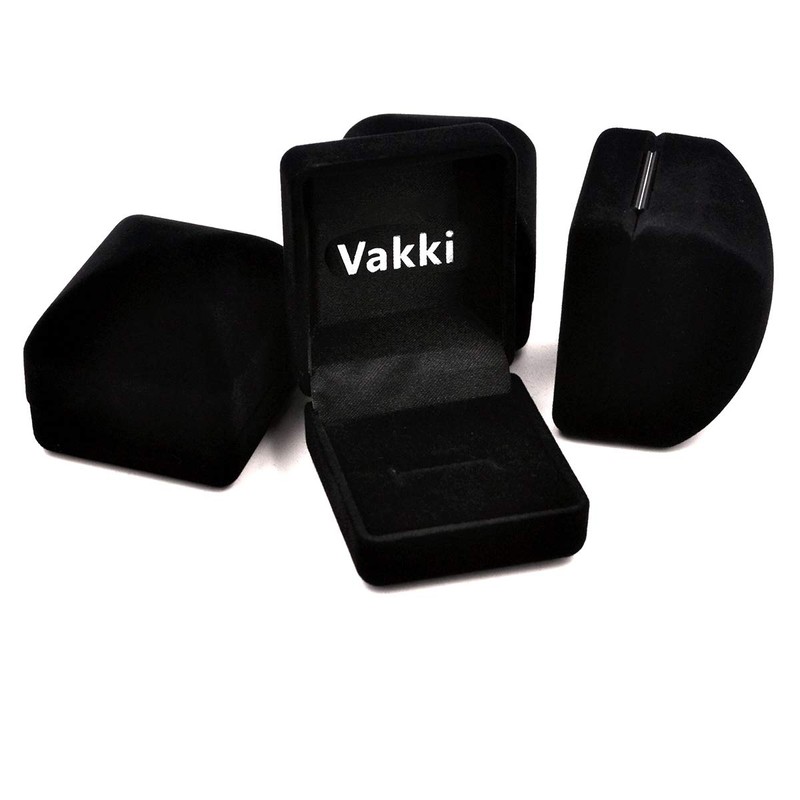Vakki Men's Tungsten Ring, Non-Fading, Matte, Width 0.3 inch (8