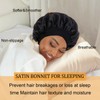 Silk Bonnet for Women Hair Bonnet for Sleeping Satin Sleep