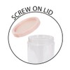 YöL Pack of 2 2200ml Stackable Dry Food Storage Canisters