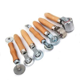 40 mm Tire Stitcher | Roller, Metal Installation Tool Seam Roller. Pushes Air Bubbles from Tire Patches During Flat Tire Repairs