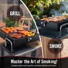 SUNLIFER Portable Charcoal Grill, Table Top Small BBQ Grill For