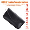 FUZVOL 2 Pack Faraday Pouch for Car Keys RFID Blocking