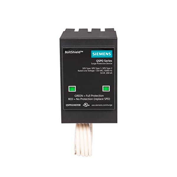 Siemens QSPD2A035B 35 KAmp BoltShield Indoor Surge Protective Device