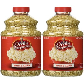 Orville Redenbachers Gourmet Popping Corn - White Corn - 100% Natural (Non-GMO) - Net Wt. 30 OZ (850 g) Each - Pack of 2