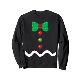 Gingerbread Man Christmas Holiday Costume Sweatshirt