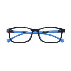 Outray Gafas de bloqueo de luz azul para adolescentes, antifatiga ocular y protección contra los rayos UV, gafas para juegos de computadora de 7 a 15 años, Azul Oscuro, M