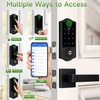 Harfo Fingerprint Smart Door Locks with Handles, App Control, Keyless