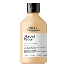 Expert Absolut Repair Gold Quinoa Shampoo De 300ml - Loral                                                                                            