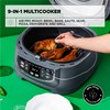 CRUX Smokeless Indoor Grill and Digital Air Fryer Oven Combo