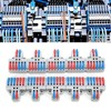 2-in-6-Out Lever Wire Connectors 10-Pack KV426 Push-in Terminal Blocks Compact