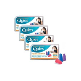 DISCO Foam | Strong Noise Cancelling | Smooth, Soft & Comfortable | Fits Perfectly to the Ear Canal | -35dB | Ergonomic Shape | Case Included | Pack of 4 x 3 Pairs of DISCO Foam