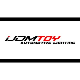 iJDMTOY 6000K Xenon White CAN-bus LED Daytime Running DRL Bulb For 19-up Kia Forte Sedan