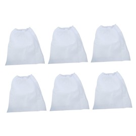 BIUDECO Nail Dust Collector Bags Pack Non-woven Manicure Dust Pouches Elastic Band for Nail Drill Vacuum