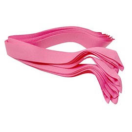 HALE Team Bands, Team Bands, Party Bands, Sashes (Various Colours) Set of 10 for School and Club, for Teenagers and Adults, 70 cm Long, 4 cm Wide, neon pink