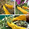 ITC Gauntlet Gardening Gloves Thorn Proof, Heavy Duty Leather Gardening
