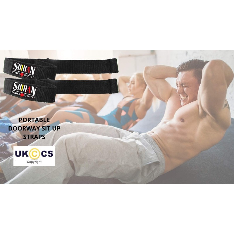 Portable Doorway sit up straps Lightweight 1 Pair Home Sit-Ups