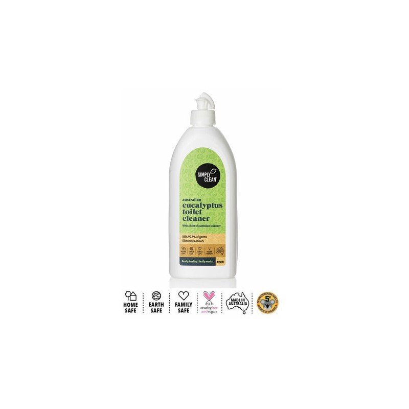 Simply Clean Australian Eucalyptus Toilet Cleaner 500ml