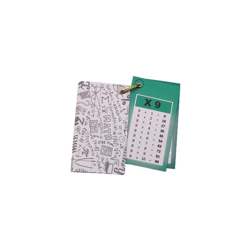 Llavero Didáctico de Tablas de Multiplicar, Material Educativo Lápiz