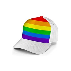 Tipsy Elves Unisex Pride Rainbow All The Way Hat Size One Size