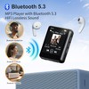 64GB MP3 Player Bluetooth 5.3 Touchscreen Portable Mini MP3 Player