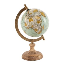 Vintage Globe with Stand Diameter 12.5 cm