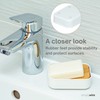 simplywire – Pack of 2 – Plastic Soap Dishes with