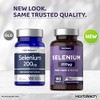 Selenium 200mcg Supplement | 180 High Strength Tablets | with
