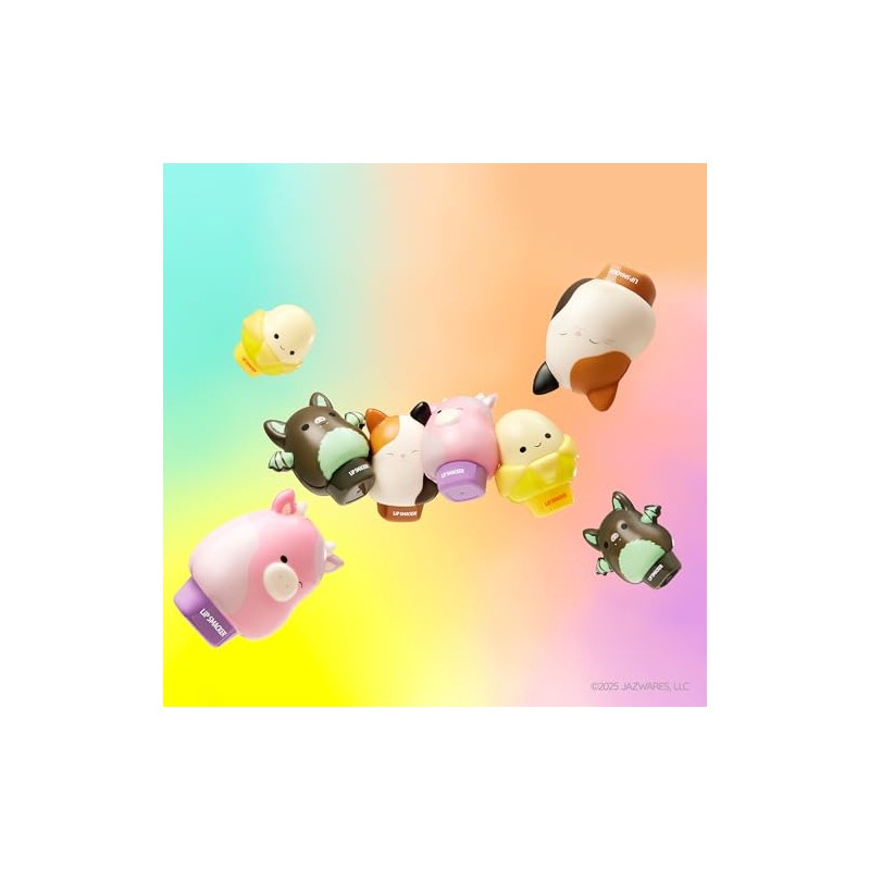 Lip Smacker Squishmallows Moisturizing Lip Balm, Fun Soft Squishy Collectible