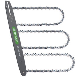 BYANE 20 Inch Chainsaw Bar and Chain Combo, .325" Pitch, 050" Gauge, 78 Drive Links, Replaces Oregon 200VXLGK095 H78, Fits Husqvarna 450 455 Rancher, Echo CS-440, Milwaukee M18 FUEL and More