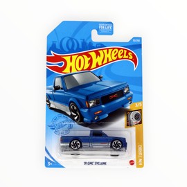 Hot Wheels '91 GMC Syclone, [Blue] 92/250 Turbo 3/5