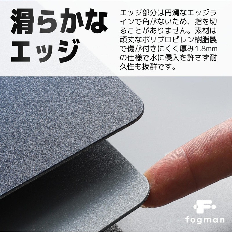 fogman Binder A4 Vertical Horizontal Clipboard Bi-Fold with Pen Holder,