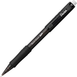 Pentel Mechanical Pencil, Refillable Lead/Eraser, 0.9mm, Smoke (PENQE419A)