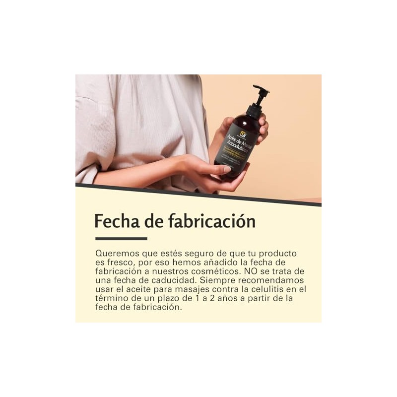 Naturals Aceite Corporal Anticelulítico Masaje 240