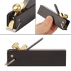 Ejoyous Mini Wood Planer, Ebony Mini DIY Woodworking Plane, Carpenter