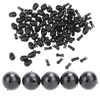 30 Pcs Quick Change Beads Fishing Snaps Kit Hooklength Beads
