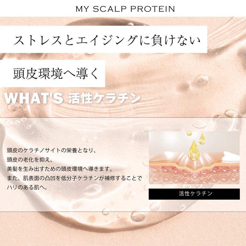 MY SCALP PROTEIN Scalp Lotion, MyScarp Protein, Protein on Scalp,