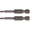 VEGA 3/16" HEX Tamper Proof 2 Inch Security Bits. Professional