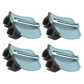 STOBAZA 4Pcs Thumb Peeler for Fruits Vegetables Ergonomic Finger Peeling Tool for Potatoes Carrots Cucumbers for Home and Restaurant Use