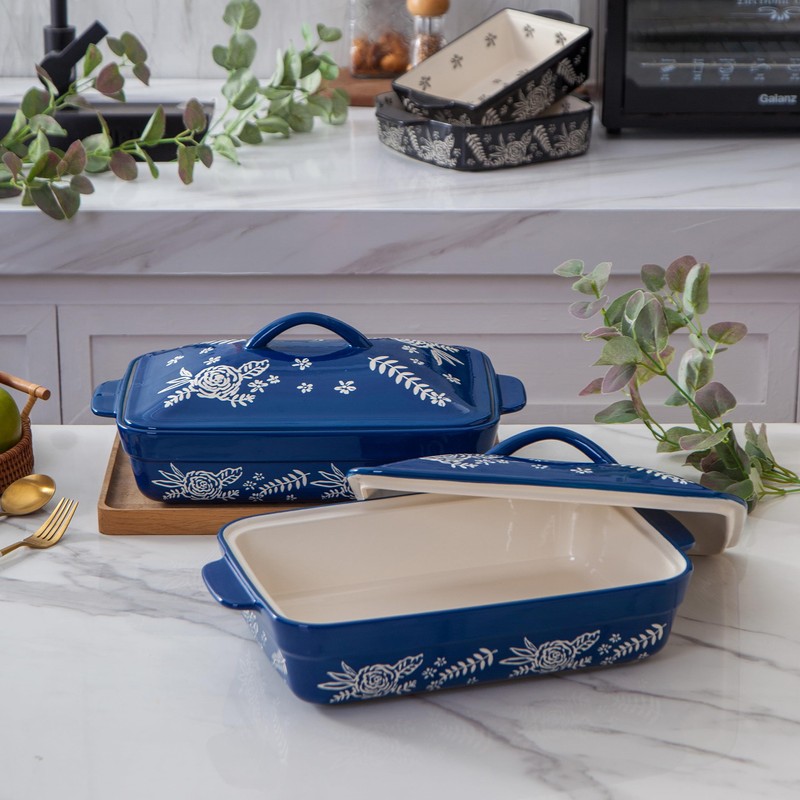 Wisenvoy Casserole Dish With Lid Casserole Dishes For Oven Baking
