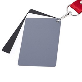 Macolink White Balance Grey Cards 18% Gray Cards Custom Color Calibration DSLR/SLR/EVIL Camera Checker for Digital Photography Video (3.35" X 2.2")