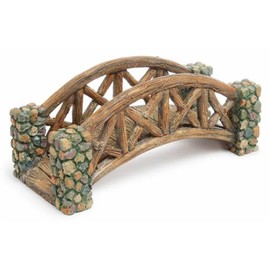 Marshall Home MG47 Fairy Gardening Miniature Statuary Bristol Bridge, 5", Multicolor