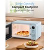 COMFEE Retro Ovens, Small 6 Auto Menus, 0.9 cu.ft Countertop