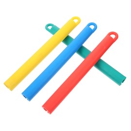 NOLITOY 4Pcs Pool Cue Holder Durable Billiard Stick Hangers with Creative Design Easy to Organize Sturdy Material for Billiards Lovers Red Yellow Green Blue