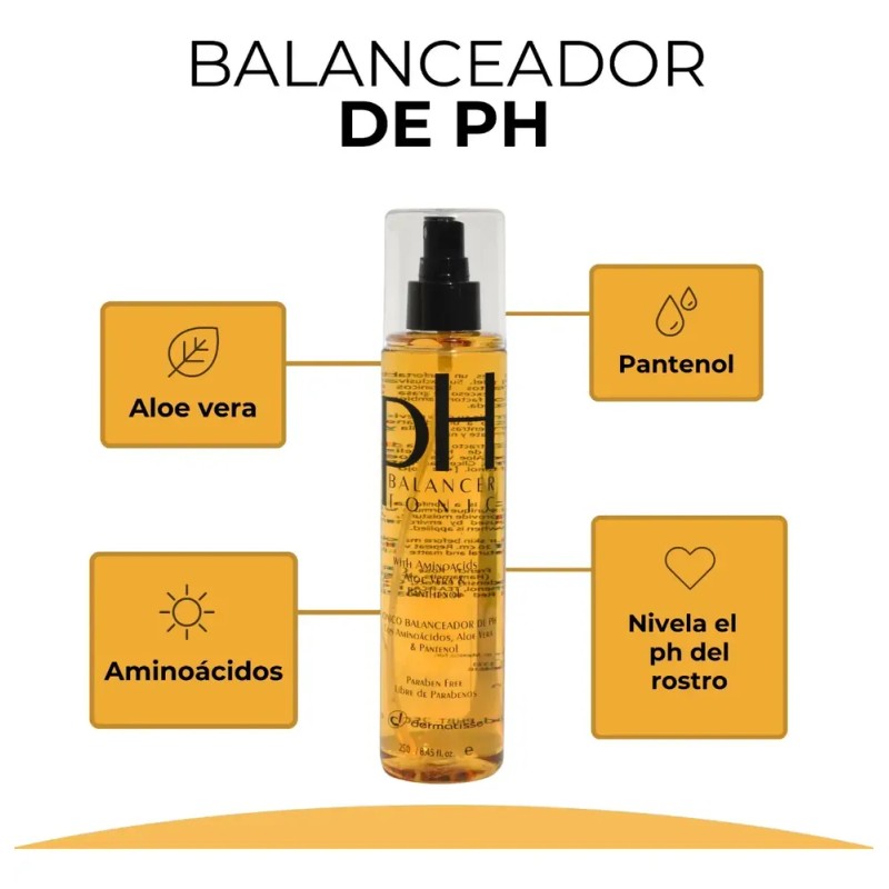 Tónico Balanceador De Ph/ Ph Balancer Tonic Dermatisse 250ml