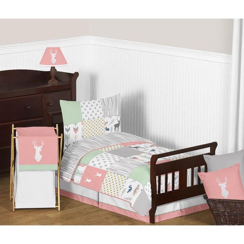 Juego de ropa de cama para niños pequeños para coral,