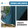H.VERSAILTEX 100% Blackout Patio Curtains Thermal Insulated Curtains for Sliding
