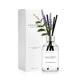 COCODOR White Label Lavender Diffuser/Dark Vanilla & Sandalwood/6.7oz(200ml)/Home Decor & Office Decor, Fragrance and Gifts, Aromatherapy