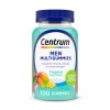 Gomitas multivitamínicas Centrum para hombre, inmunes, energéticas, 100 unidades (paquete de 1)