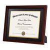 upsimples 11x14 Diploma Frame Certificate Degree Document Frame with High