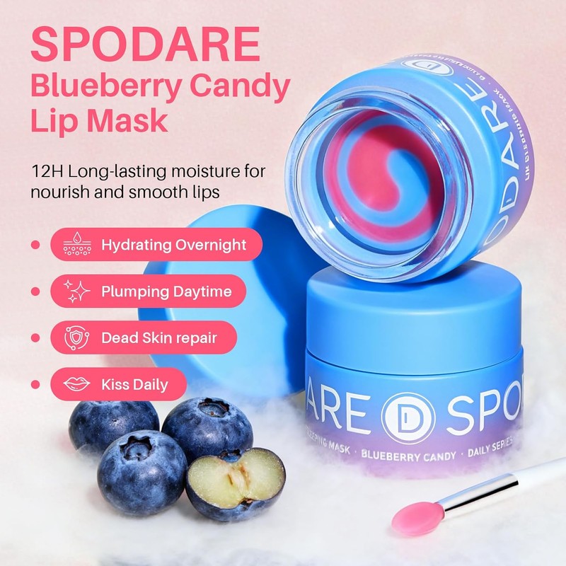 Spodare Strawberry Dual-color Lip Sleeping Mask